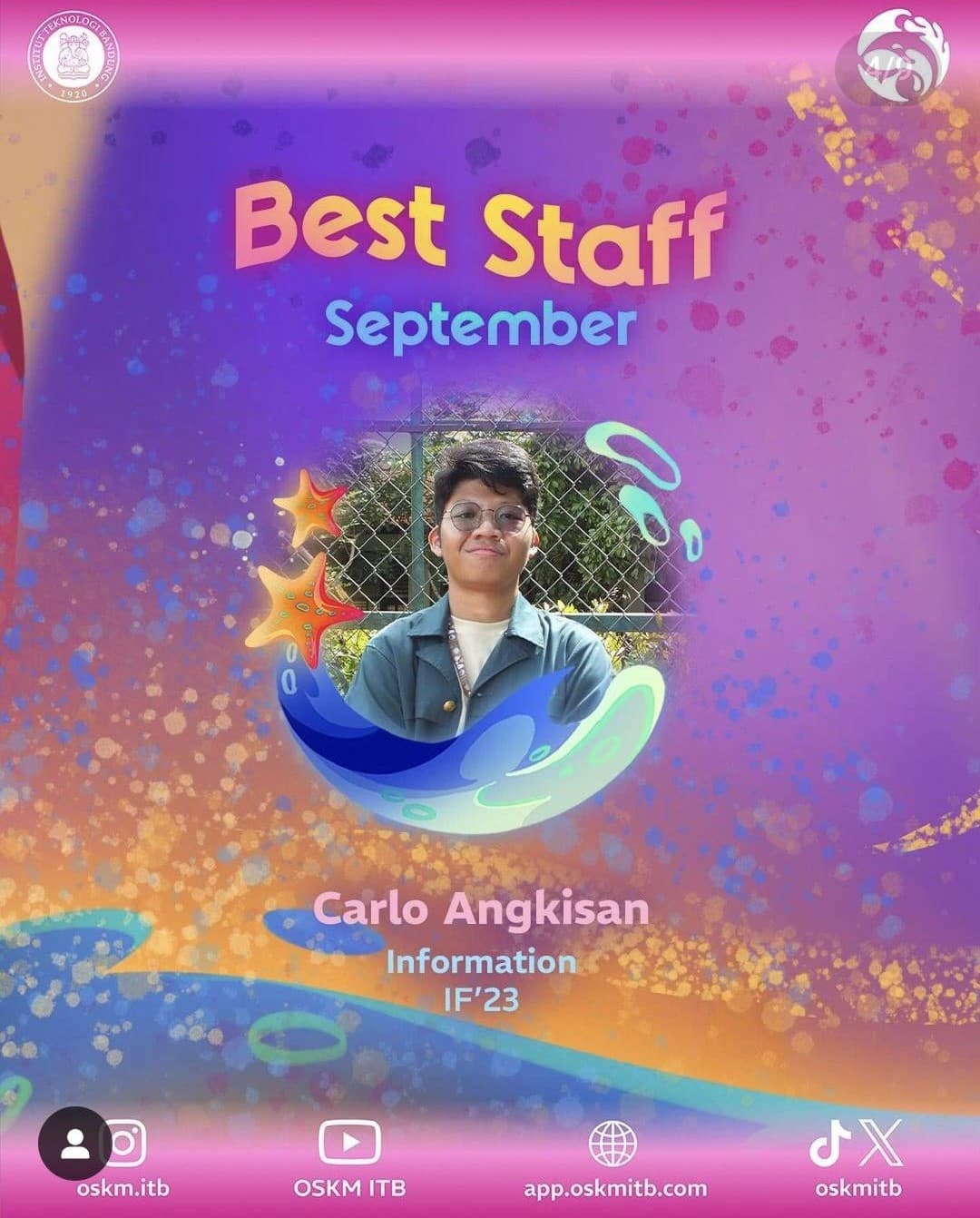 Best Staff September OSKM ITB 2024 - Information